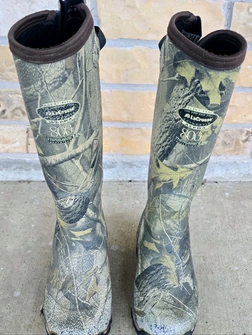 LaCrosse 800 Thinsulate Ultra Youth HuntingBoots Realtree Camo Size 5